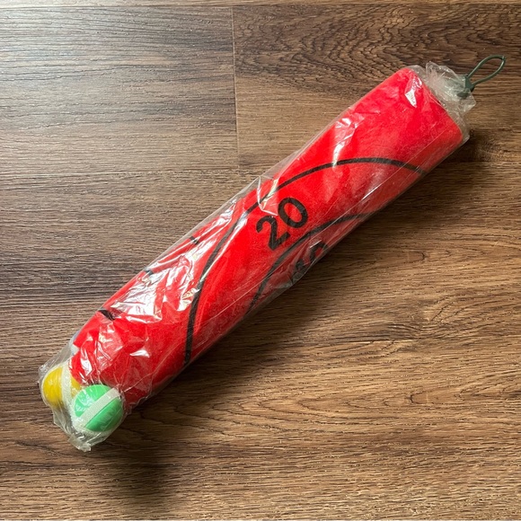 Vintage 1976 Sticky Ball Target Game SNP Chicago Velcro Safe Darts Party Game - Picture 2 of 6